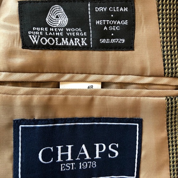 Kohl's Suits & Blazers Kohls Mens Chaps Classicfit Sport Coat Size